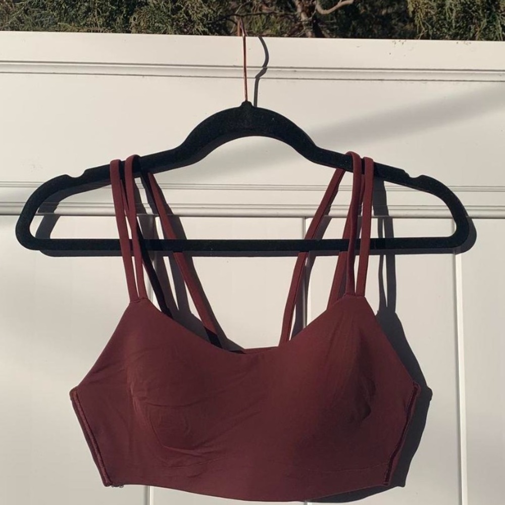 BRAND NEW W/ TAGS Lululemon Like a Cloud Bra in Date Brown sz 8. Band size 36-38